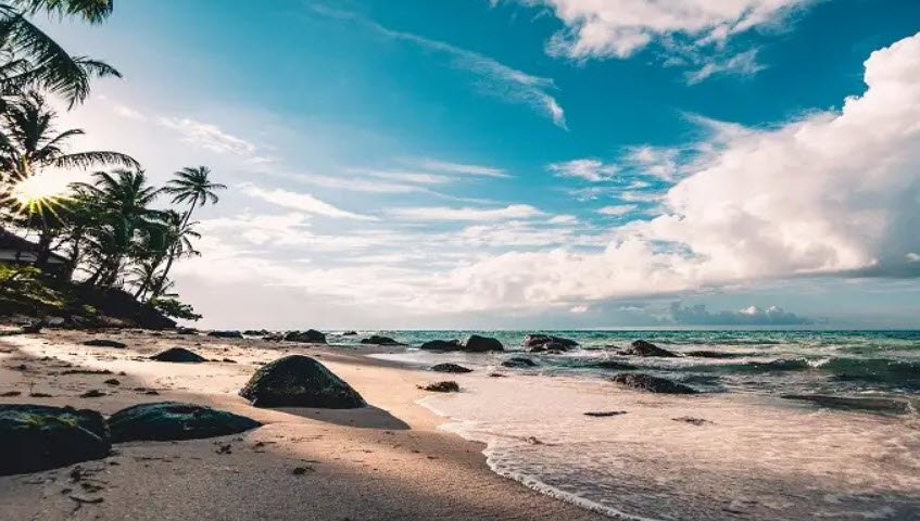 Hamsaladeevi Beach , , India